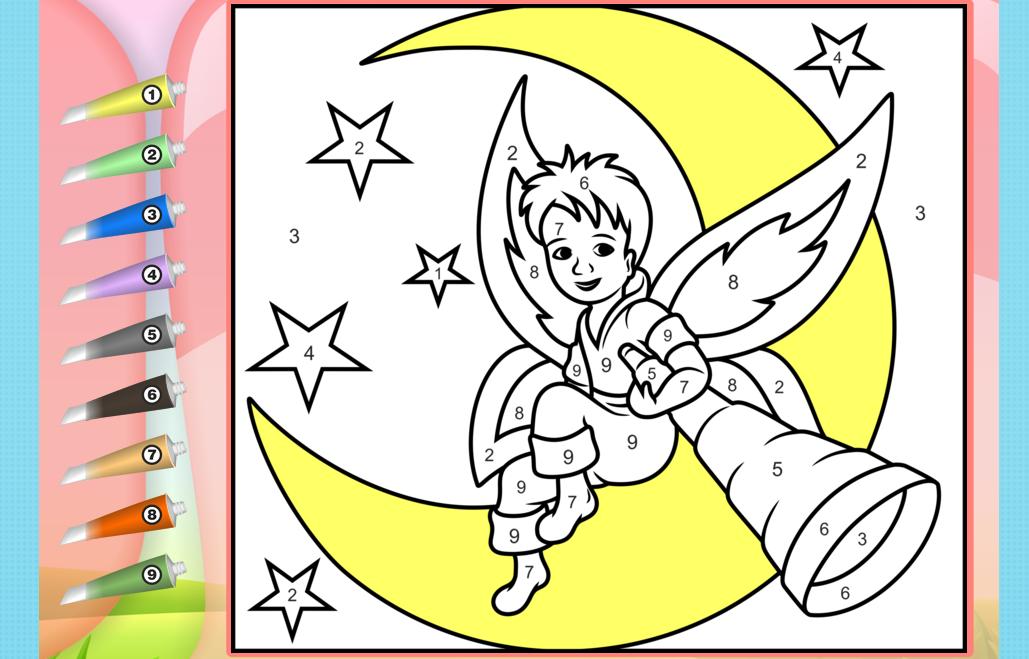 Color it by Numbers - Online Coloring for Kids - Stumbit Kids